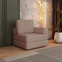 Ver imagem 1 de Sofá Cama À Vácuo 1 Lugar Linha Modular Flip Magic Yescasa