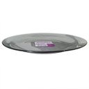 Ver imagem 4 de Prato Raso Diamante Fumê de Vidro Duralex 22,4cm 6 Unidades - Nadir 5738n/001n