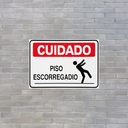 Ver imagem 3 de Combo 6 Placas De Sinalização Cuidado Piso Escorregadio 30x20 Acesso - S-227 F9e