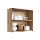 Ver imagem 2 de Cozinha Compacta 5 Peças 2 Armários Aéreos 2 Balcões com Tampo Maldivas 