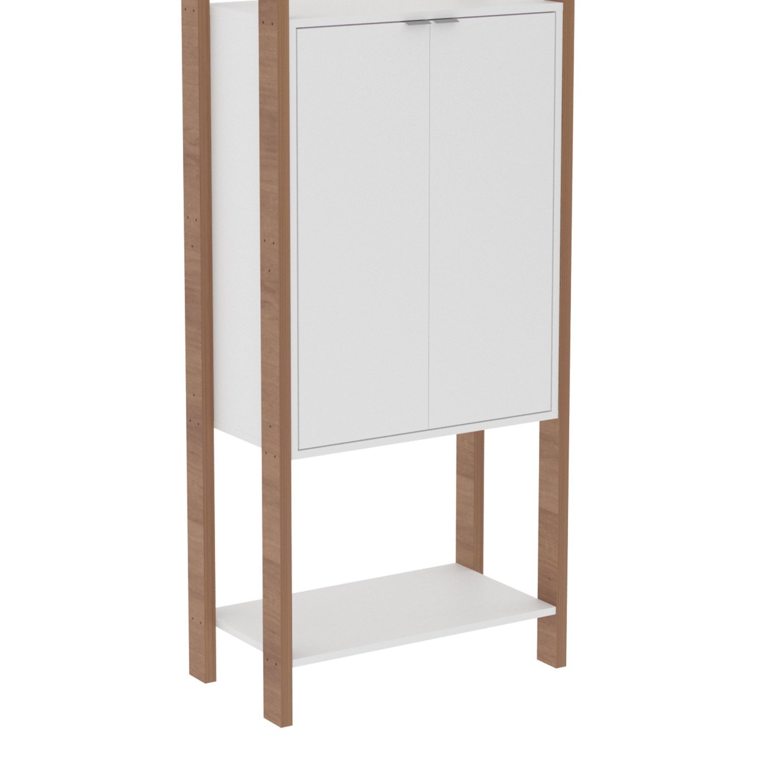 Estante para Livros 2 Portas Centro 185cmx65cm Haia Yescasa - 2