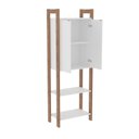 Ver imagem 5 de Estante para Livros 2 Portas Em Cima 1,85x0,65m Haia Yescasa