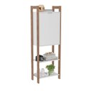 Ver imagem 2 de Estante para Livros 2 Portas Em Cima 1,85x0,65m Haia Yescasa