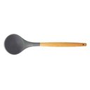 Ver imagem 1 de Concha de Silicone e Madeira Cinza - Cozinha Moderna Mor