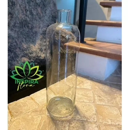 Vaso Garrafa de Vidro Pampas 48cm Importado Decoração Luxo - 2