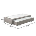 Ver imagem 4 de Sommier Solteiro com Cama Auxiliar Energy Prime 88x188x36cm