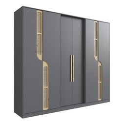 Guarda Roupa Casal 6 Portas 4 Gavetas Apolo - 3