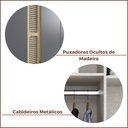 Ver imagem 5 de Guarda Roupa Casal 6 Portas 4 Gavetas Apolo