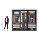 Ver imagem 4 de Guarda Roupa Casal 6 Portas 4 Gavetas Apolo