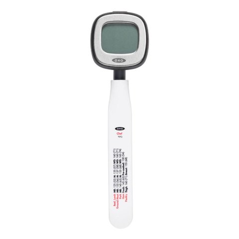 Termômetro Digital em Aço Inox 10cm Oxo