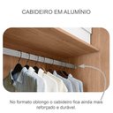 Ver imagem 4 de Guarda Roupa Casal Bandeira com Espelho e Cômoda Seul Cumaru 23 - Novo Horizonte