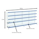 Ver imagem 2 de Kit Gôndola Parede 1 Inicial + 3 Continuações 1,70m