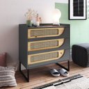 Ver imagem 1 de Cômoda para Quarto MDF/MDP com 3 Gavetas Apolo