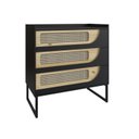 Ver imagem 2 de Cômoda para Quarto MDF/MDP com 3 Gavetas Apolo