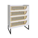 Ver imagem 2 de Cômoda 4 Gavetas Apolo