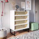 Ver imagem 1 de Cômoda 4 Gavetas Apolo