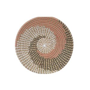 Cesta Decorativa Seagrass Bege 35cm