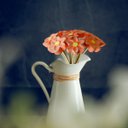 Ver imagem 1 de Buquê de de Rosas Artesanal de Madeira:laranja