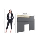 Ver imagem 4 de Cabeceira Extensível Casal/Queen Apolo