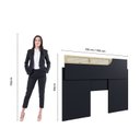 Ver imagem 4 de Cabeceira Extensível Casal/Queen Apolo