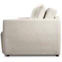 Ver imagem 4 de Sofá 2 Lugares Retrátil Reclinável para Sala de Estar 170cm Siloé K01 Veludo Bege - Lyam Decor