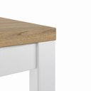 Ver mais imagens de Mesa Cozinha e Refeitório 90cm x 90cm Pés Metal com 4 Cadeiras de Jantar Dalla Costa 100% MDF Casa