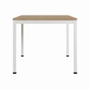 Ver imagem 6 de Mesa Cozinha e Refeitório 90cm x 90cm Pés Metal com 4 Cadeiras de Jantar Dalla Costa 100% MDF Casa
