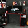 Mesa Gamer Escrivaninha Trinity com 5 Nichos - 1