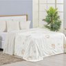 Cobertor Solteiro Top Line Estampado Hipercal/sherpa 1 Peça - Garden - 1