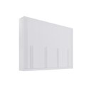 Ver imagem 1 de Guarda Roupa Casal 8 Portas 8 Gavetas - Daymont Ripado-branco - Móveis D'doro