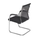 Ver imagem 4 de Kit 10 Cadeiras Escritorio Interlocutor Fixa Tela Mesh Roma 3312