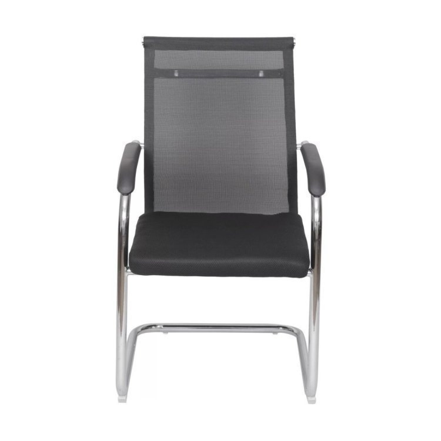 Kit 10 Cadeiras Para Escritório Interlocutor Fixa Tela Mesh Roma OR Design - 3