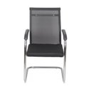 Ver imagem 3 de Kit 10 Cadeiras Escritorio Interlocutor Fixa Tela Mesh Roma 3312