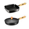 Kit Frigideira Com Tampa Ferro + Cook Grill - Panela Mineira - 1