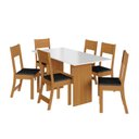 Ver imagem 3 de Conjunto Sala de Jantar 1 Mesa 6 Cadeiras Viena 
