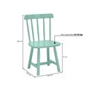 Ver imagem 3 de Kit 2 Cadeiras Infantis Mariah Casatema MadeiraOriginals Sorbet Menta