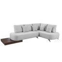 Ver imagem 5 de Sofá de Canto 4 Lugares com Almofadas Decorativas Paris 2192 