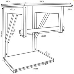 GABINETE DE VIDRO PARA BANHEIRO 60CM AC ESTONIA COM SIFAO E TORNEIRA METAL:BRANCO - 5