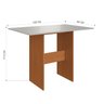 Conjunto Sala de Jantar 1 Mesa Tampo MDF Retangular 4 Cadeiras Viena - 4