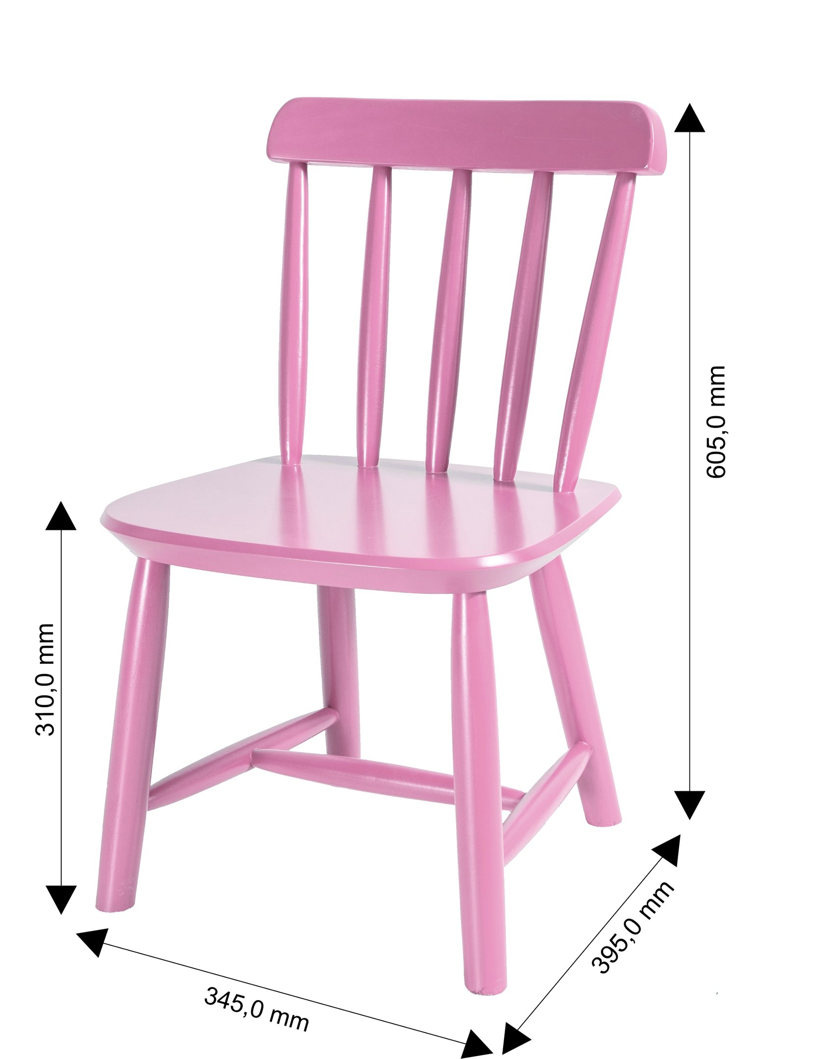 Kit 2 Cadeiras Infantis Mariah Casatema - 2