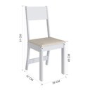 Ver imagem 7 de Conjunto Sala de Jantar 1 Mesa 4 Cadeiras Viena 