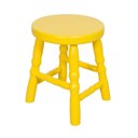 Ver imagem 1 de Banqueta Baixa para Quarto Infantil 30cm Dalas Amarelo