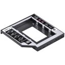 Ver imagem 4 de ADAPTADOR CADDY PARA HD OU SSD GAVETA DVD NOTEBOOK SATA 12.7MM AC-127