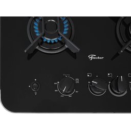 Fogão de Embutir 4 Bocas Gran Cheff a Gás com Dourador 32750 Fischer 220v - 6