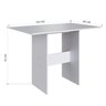 Conjunto Sala de Jantar 1 Mesa 4 Cadeiras Viena  - 3