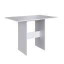 Ver imagem 5 de Conjunto Sala de Jantar 1 Mesa 4 Cadeiras Viena Branco/Preto