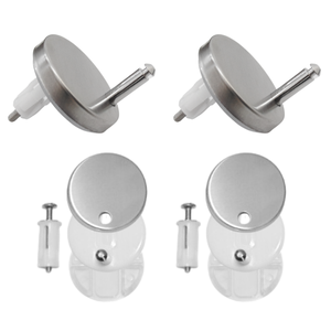 Parafuso para Fixação Assento Sanitário Kit Estilo Prateado Docol Next