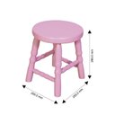 Ver imagem 2 de Banqueta Baixa 30cm Dalas Rosa/Bebê