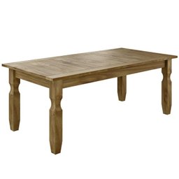 Mesa Corona 182x91cm Tampo Madeira - 1
