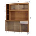 Ver imagem 3 de Cozinha Kit Duda 140 cm Cinamom Off White - Poquema